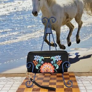 Desigual Black Floral Women's Bag